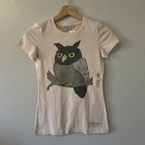 Kingsley Heath Owl Tshirt NWT Women’s